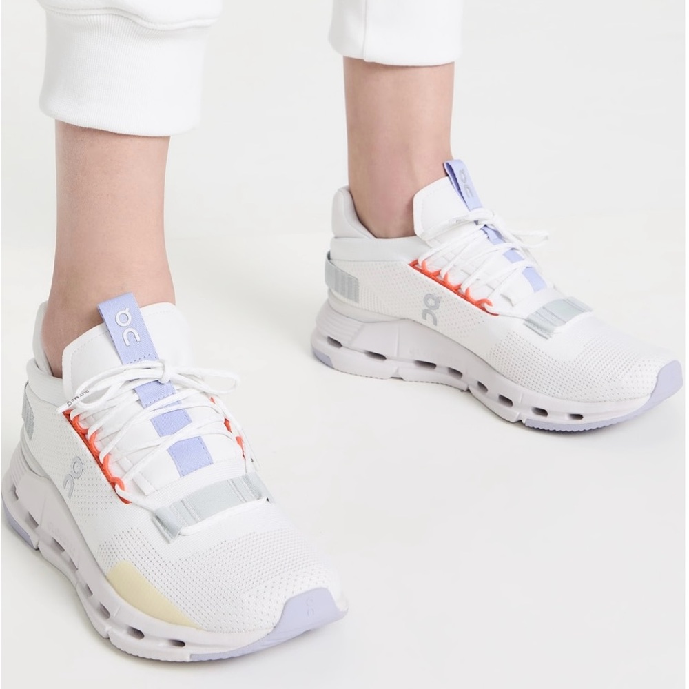 OnCloud ‘cloudnova’ size 8 white/glacier